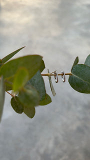 עגילי יהלומים עדינים – יהלומים טבעיים