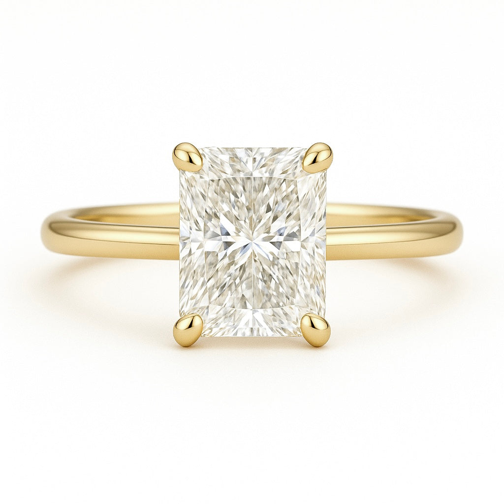 Three Stone Round Tapers