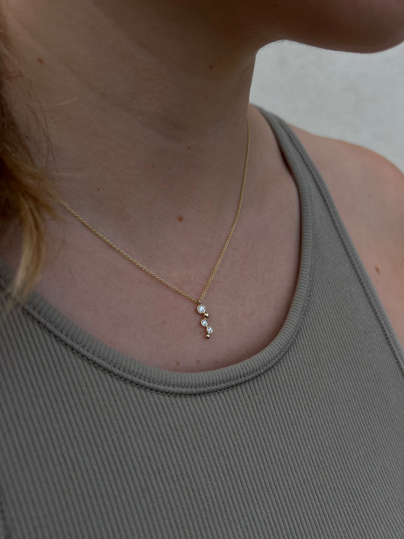 Pear Necklace 