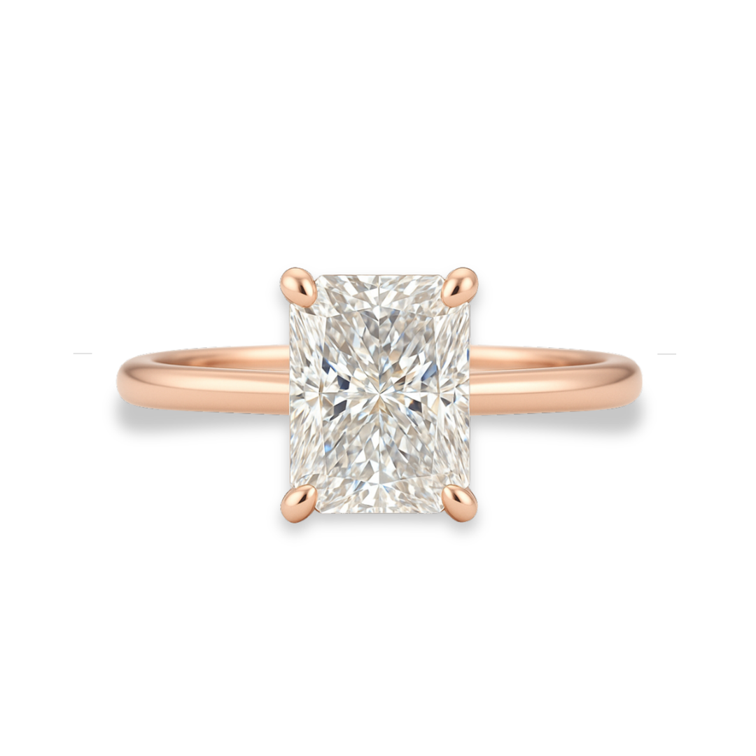 Three Stone Round Tapers