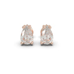 Load image into Gallery viewer, Pear shape Studs Earrings
