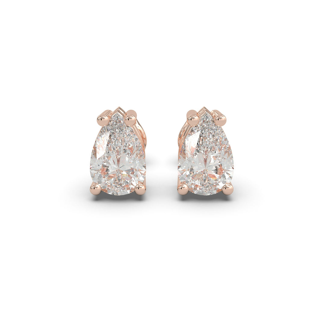 Pear shape Studs Earrings