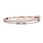 Round X Pear Bracelet, טען תמונה לתצוגת הגלריה
