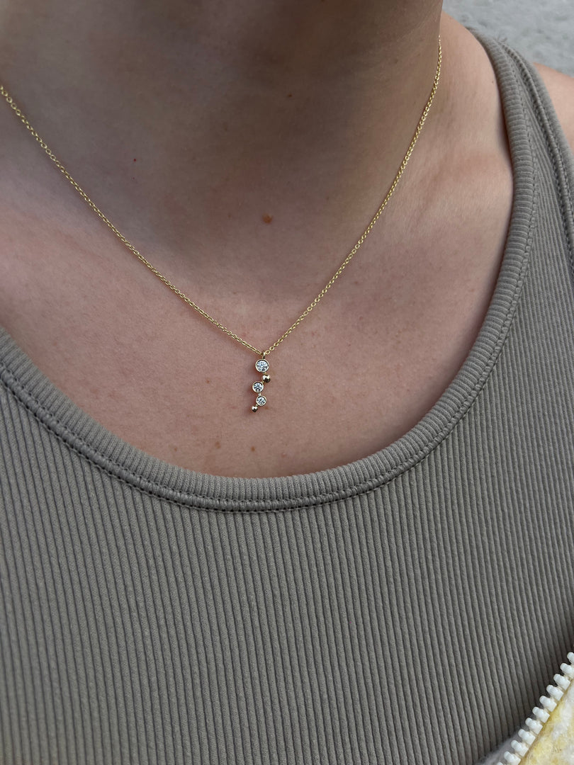 Pear Necklace 