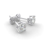 Load image into Gallery viewer, stud earrings rounds (L-G)
