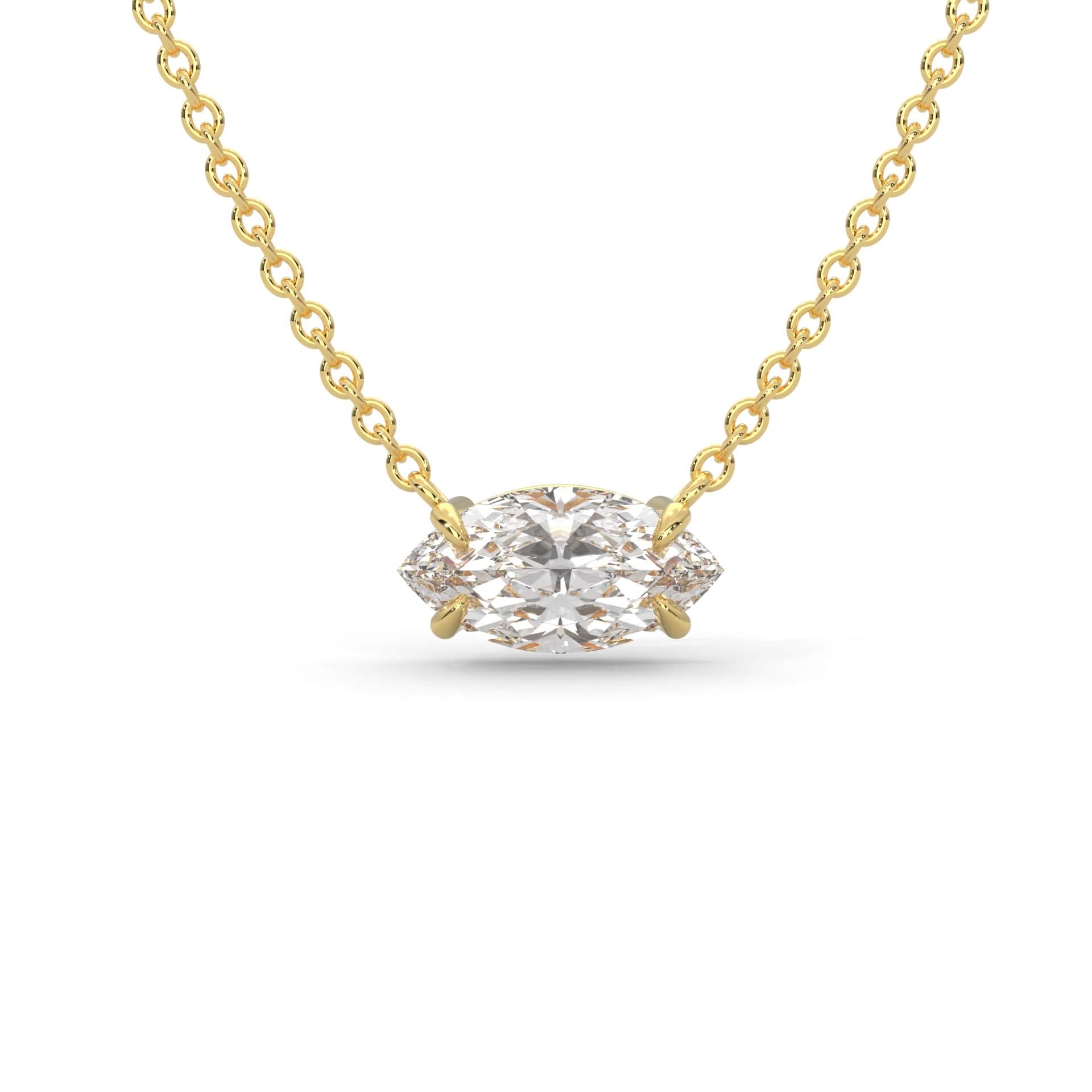 Marquise Necklace (L-G)