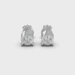 Load and play video in Gallery viewer, Pear shape Studs Earrings
